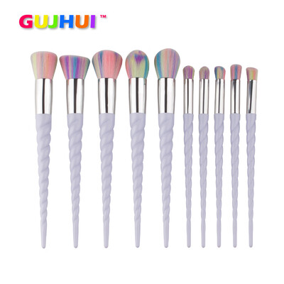 

〖Follure〗10PCS Make Up Foundation Eyebrow Eyeliner Blush Cosmetic Concealer Brushes