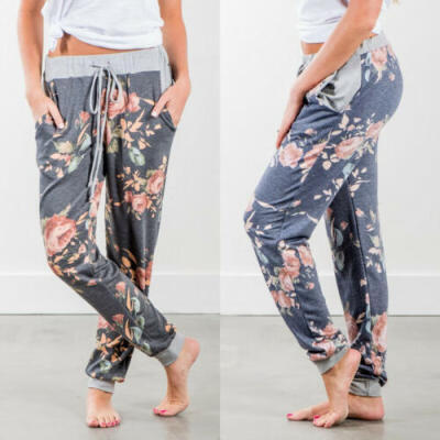 

Lässige Damen Jogger Dance Harem Sporthose Baggy Slacks Hose Jogginghose