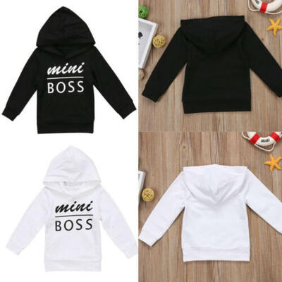 

Fashion & Cool 0-5Y Casual Toddler Newborn Baby Boy Girl Hoodie Tops Hooded Mini