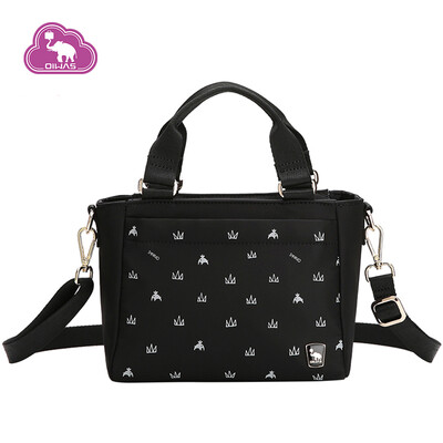 

AiWAS handbags handbags fashion printing Messenger bag ladies shoulder bag OCT1647 black