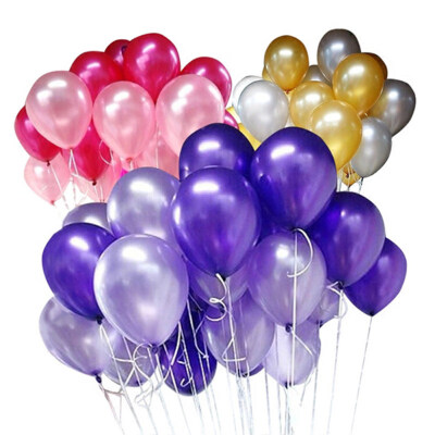 

100Pcs 10inch Assorted Color Latex Balloon Wedding Birthday Party Festival Decor