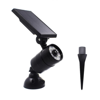 

8LED Solar Powered Garden Lamp Waterproof Motion Sensor Courtyard Spotlight