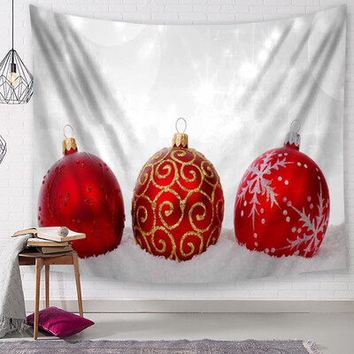 

Tailored Christmas Tapestry Santa Print Wall Hanging Tapestry Art Home Decor
