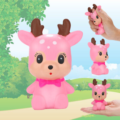 

YIWULAStress Reliever Scented Super Slow Rising Kids Toy Squeeze Toys Cute Deer