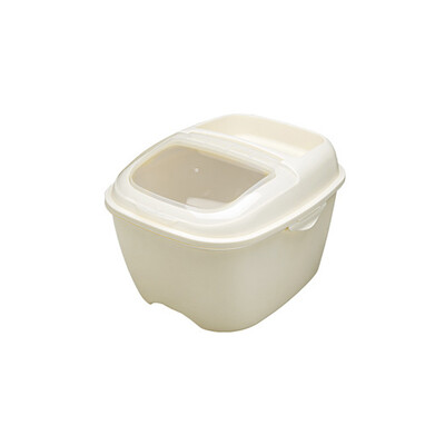 

Toponeto 10KG Flip Cover Sealed Multi-function Rice Bucket Storage Box Kitchen Household