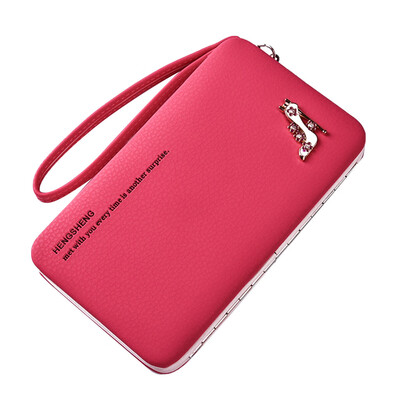 

Tailored Men Long Wallet Casual Multi-function Clutch Bag Card Package Multi-card Holder