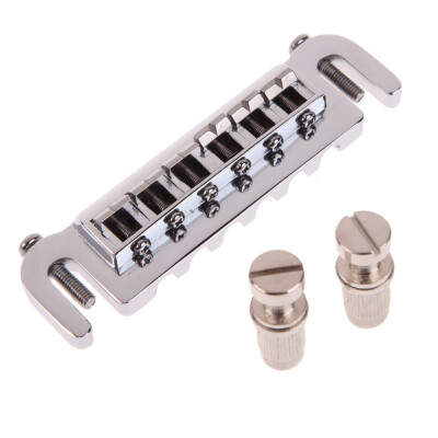 

New Wraparound Bridge Tailpiece Studs Chrome Style for LP Electric Guitar