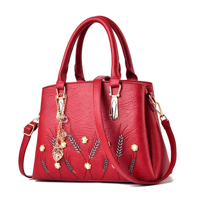 

Baobao Female Flower Fashion Mother Baoxia Large Capacity Fashion Single Shoulder Bag Atmospheric Handbag Baitao Slant Bag