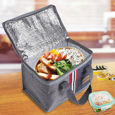 

Portable Insulated Thermal Cooler Lunch Storage Food Box Bag Case Picnic Lunch Bag Portable Storage Bag