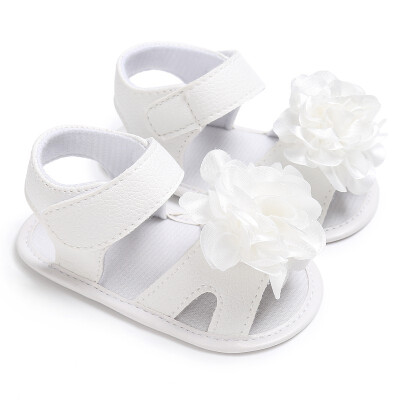 

Baby Girls Big Flower Prewalkers Shoes Crib Bebe Princess First Walkers Infant Toddler Soft Soled Shoe Forborn