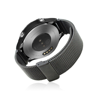 

〖Follure〗Milanese Stainless Steel Watch Band Strap Bracelet For Huawei Watch 2 BK