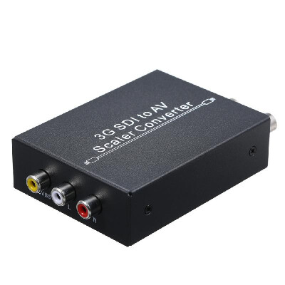 

3G SDI to AV Scaler Converter HD SD LR Analog Stereo Audio Converter