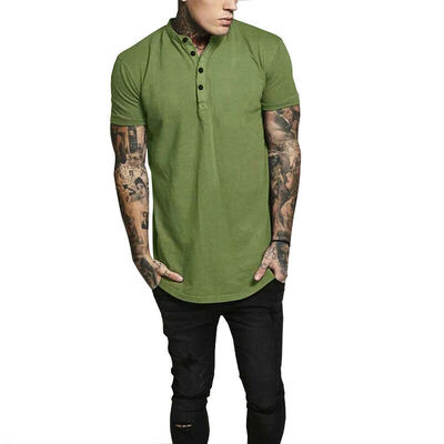 

Mens Slim Fit Short Sleeve V-Neck Casual T-Shirt Tops Blouse Muscle Tee Shirt
