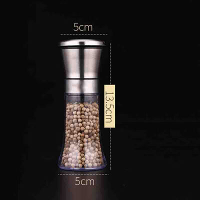 

2018 Stainless Steel Manual Salt Pepper Mill Grinder Seasoning Cooking Tools