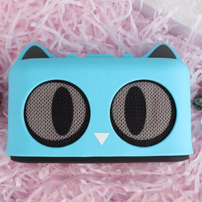 

Fashion Wireless Bluetooth Speaker Portable Mini Cartoon Cute Cat Subwoofer Support FM Radio TF Card