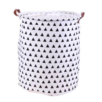 

Standing Toys Clothing Storage Bucket Laundry Basket Holder Pouch Household