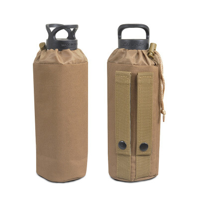 

Nylon Tactical Water Bottle Pouch Military Molle System Kettle Bag Camping Hiking Travel Survival Kits Holder