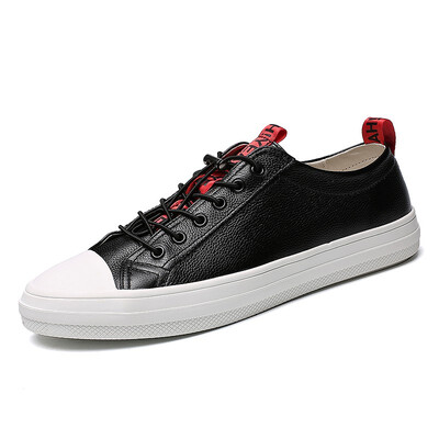 

White shoes mens summer 2018 new casual trend flat mens shoes Korean version of the wild fashion shoes