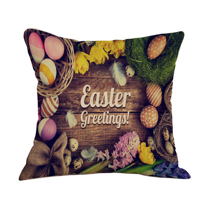 

Siaonvr Easter Sofa Bed Home Decoration Festival Pillow Case Cushion Cover