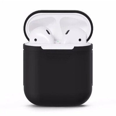 

Besegad Silicone Carrying Case Cover Skin Sleeve Pouch Box for Apple Airpods Air Ear Pods Buds Wireless Earphone Headpho