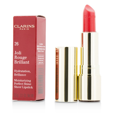 

CLARINS - Joli Rouge Brillant Moisturizing Perfect Shine Sheer Lipstick - 26 Hibiscus 35g01oz