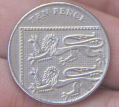 

The United Kingdom 10 Pence Coin UK England