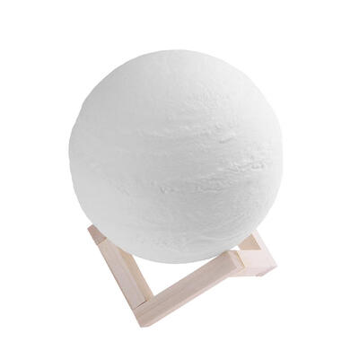 

USB Rechargeable 3D Printing LED 2 Colors Touch Switch Jupiter Night Light