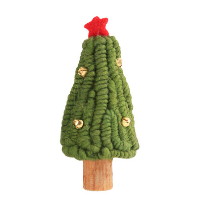 

Toponeto Wool Felt Christmas Tree Xmas Tree Hanging Ornaments Christmas Home Decors