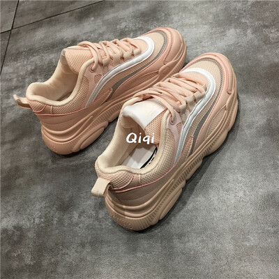 

night light gradually discoloration 2019 summer new trendy shoes 100 student sports shoes Korean version of ins
