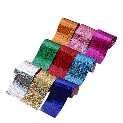 

〖Follure〗9PCS Design Nail Art Foil Stickers Transfer Decal Tips 420CM Manicure Decor