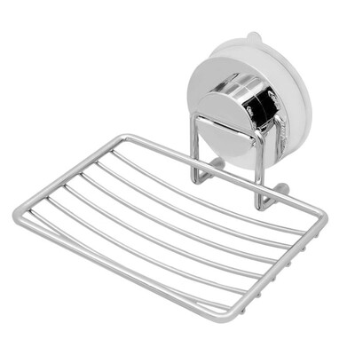 

〖Follure〗Household Strong Suction Cup Kitchen Sink Soap Dish Wall Holder Dish Bathroom