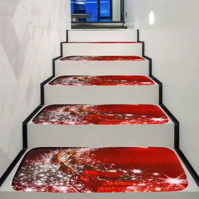 

Tailored Christmas Decoration 1Set StepBasic Non-Slip Coral Fleece Resistant Carpet Stair