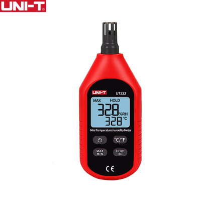

UNI-T UT333 Indoor Outdoor Mini Temperature Humidity Meter Overload Indication Unit Conversion LCD Backlight