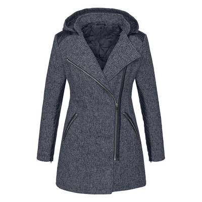 

Toponeto Women Warm Slim Jacket Thick Parka Overcoat Winter Outwear Hooded Zipper Coat