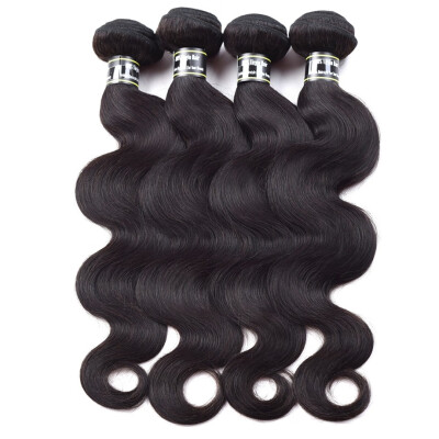 

Amazing Star Body Wave Bundles Malaysian Virgin Hair Body Wave 4 Bundles Human Hair Extensions Body Wave Hair Weft Natural Color