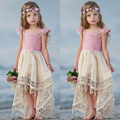 

Toddler Infant Baby Girl Summer Tutu Dress Party Princess Dresses Sundress 1-6Y