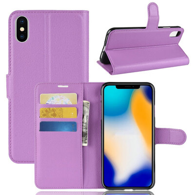 

for Apple iPhone  Max 65" for iPhone XR 61"  WIERSS Wallet Phone Case for iPhone X 10 58" Flip Leather Cover Case Fundas
