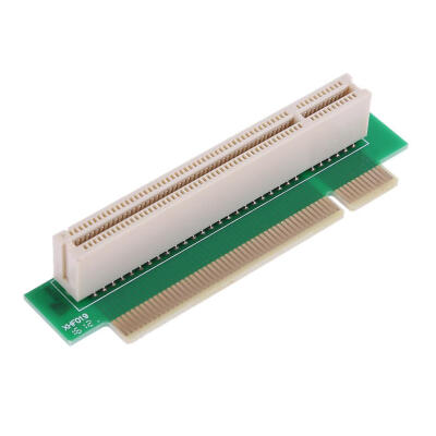 

PCI Male to Female 32Bit 90 Degree Right Angle Riser Extension Card Adapter