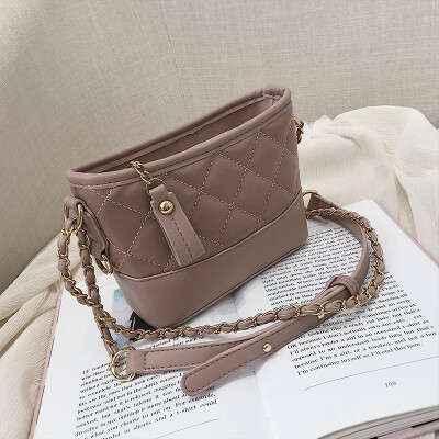 

Advanced sense bag foreign air bag 2019 new Korean version of the rhombic chain shoulder bag female small bag texture Messenger bag