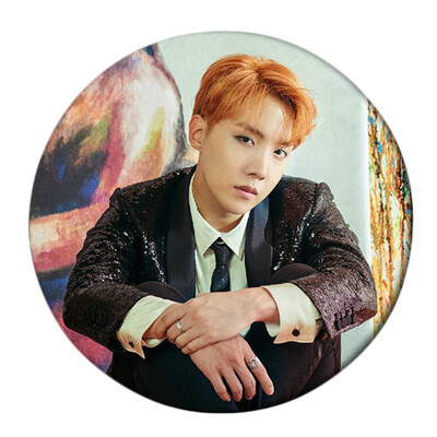 

KPOP BTS Fans Love Yourself Round Badge Brooch Fashion Pin Jewelry JUNGKOOK