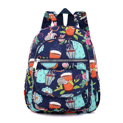 

Fashion double shoulder bag female bag printed cloth bag leisure large capacity anti-splashing nylon Oxford cloth bag tide