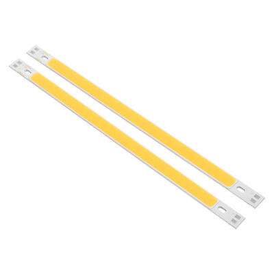 

2pcs 10W COB LED Strip Lights Bulb Lamp WhiteWarm White 12-14V 1000LM for DIY 200x10MM COB LED Light BarLED Strip Bulb