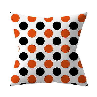 

Happy Halloween Square Pillow Cases Car Sofa Cushion Cover Home Decor