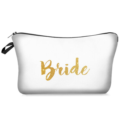 

Team Bride Make Up Bag Bridesmaid Squad Night Party Bride Wedding Make Up Bag