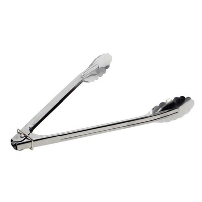 

Stainless Steel Barbecue Locking Tongs Serving Clip BBQ Grill Baking Salad Steak Vegetable Pasta Kitchen Tool