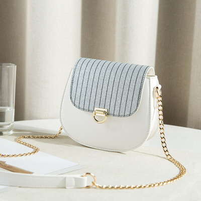 

Summer Little Ladys 2009 Chaohua edition fashionable simple ins chain bag with one shoulder inclined bag