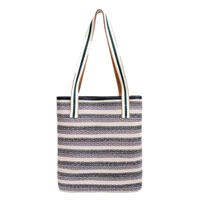 

Women Fashion Large Capacity Handbag Totes Casual Woven Shoulder Square Bag