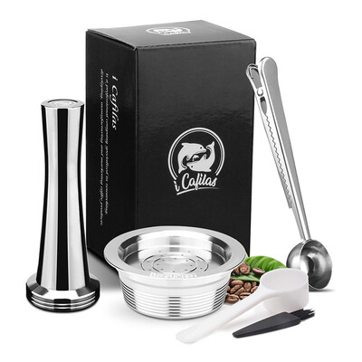 

Stainless Steel Reusable Coffee Capsule Filter Pod For Lavazza A Modo Mio Espria