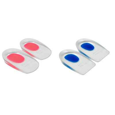 

1Pair PU Gel Invisible Heel Support Pad Elastic Foot Pain Relief Protectors Heel Cups Pads Cushion