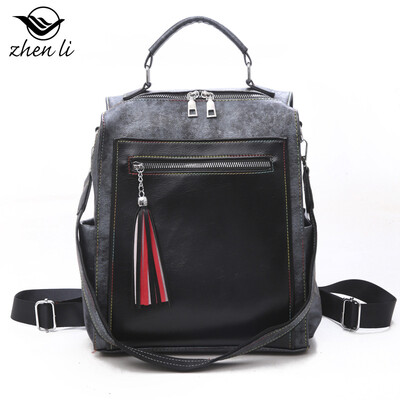 

New college wind pu handbags bagmini supply womens backpacks